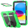Rugged Silicone Hard PC Tablet Case with Holder For iPad 11th Gen 2025 (A16)