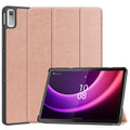 For Lenovo Tab P11 Gen 2 3-Fold Holder Leather Smart Tablet Case