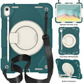 360 Rotation PC+Silicone Tablet Case, For iPad 11th Gen 2025 A16