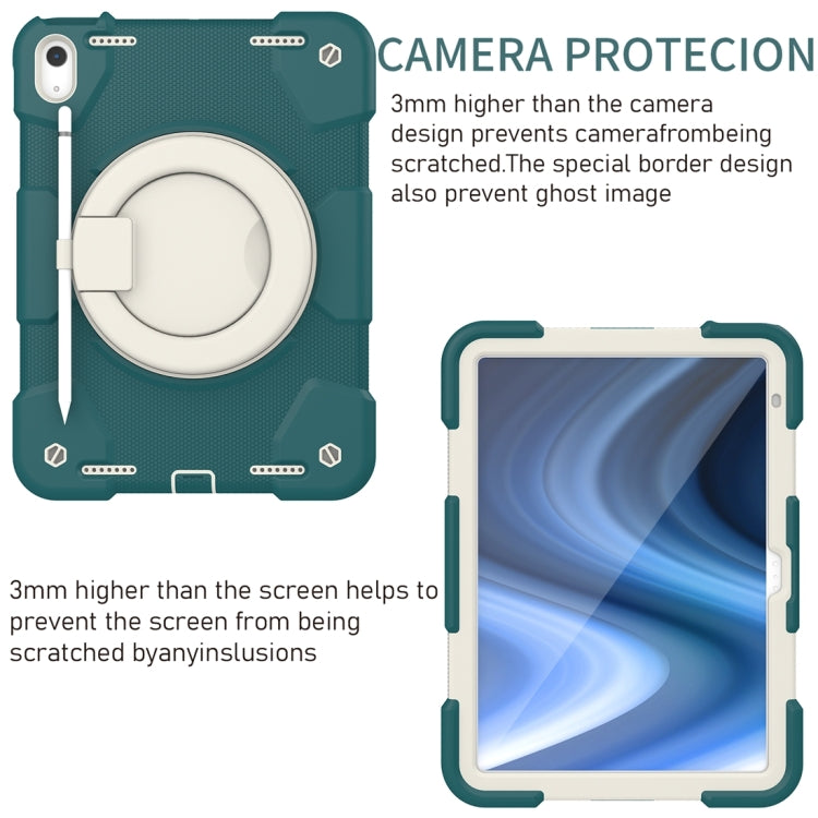 360 Rotation PC+Silicone Tablet Case, For iPad 11th Gen 2025 A16