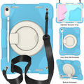 360 Rotation PC+Silicone Tablet Case, For iPad 11th Gen 2025 A16