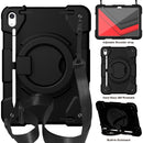 360 Rotation PC+Silicone Tablet Case, For iPad 11th Gen 2025 A16