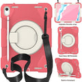 360 Rotation PC+Silicone Tablet Case, For iPad 11th Gen 2025 A16