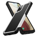 For Samsung Galaxy A12 PC + TPU Shockproof Protective Phone Case