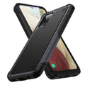 For Samsung Galaxy A12 PC + TPU Shockproof Protective Phone Case