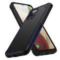 For Samsung Galaxy A12 PC + TPU Shockproof Protective Phone Case