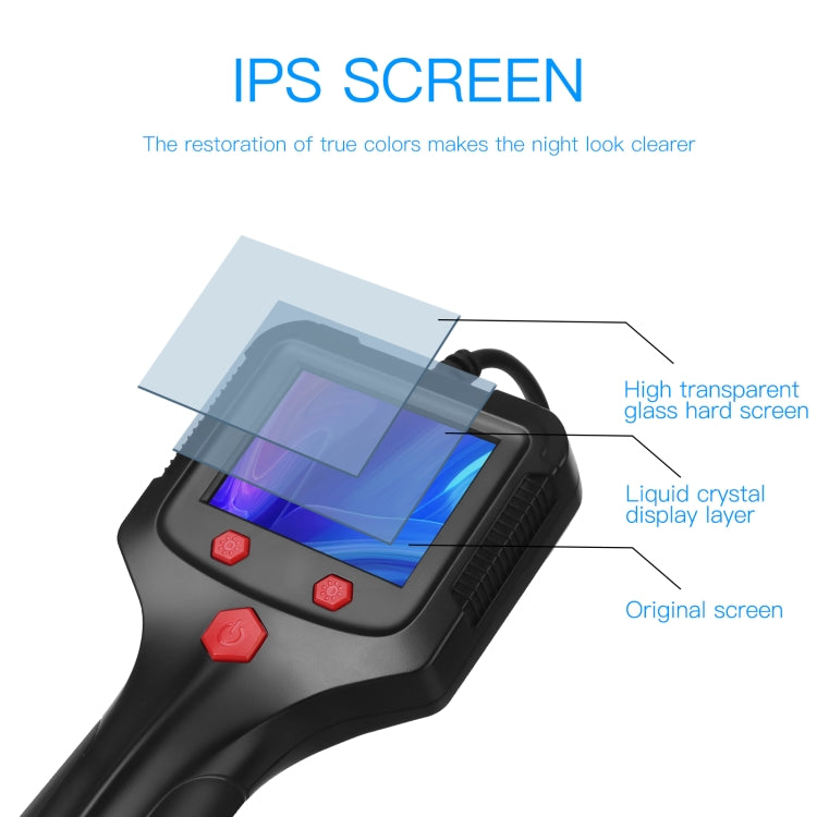 P100 2.4 inch HD Handheld Endoscope with LCD Screen, 8mm 2m, 5.5mm 2m, 8mm Side 2m, 8mm 5m, 5.5mm 5m, 8mm Side 5m, 8mm 10m, 5.5mm 10m, 8mm Side 10m, 8mm 15m, 5.5mm 15m, 8mm Side 15m, 8mm 20m, 5.5mm 20m, 8mm Side 20m, 8mm 30m, 5.5mm 30m, 8mm Side 30m���...