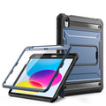 For iPad Air 4 2020/Air 5 2022 10.9 Tablet Protective Case with Screen Protector & Pen Slot