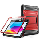 For iPad Air 4 2020/Air 5 2022 10.9 Tablet Protective Case with Screen Protector & Pen Slot
