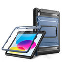 For iPad Air 4 2020/Air 5 2022 10.9 Tablet Protective Case with Screen Protector & Pen Slot