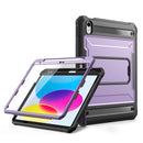For iPad Air 4 2020/Air 5 2022 10.9 Tablet Protective Case with Screen Protector & Pen Slot