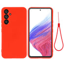 Solid Color Liquid Silicone Dropproof Full Coverage Phone Case, For Samsung Galaxy A54 5G