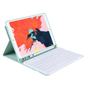 For iPad 9.7 inch 6th 5th Gen / iPad Air 2 / Air (2018 & 2017) TPU  Ultra-thin Bluetooth Keyboard Protective Case with Stand & Pen Slot