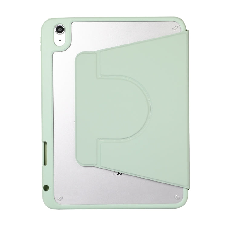 2 in 1 Acrylic Split Rotating Leather Tablet Case, For iPad 11th Gen 2025 A16
