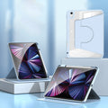 2 in 1 Acrylic Split Rotating Leather Tablet Case, For iPad 11th Gen 2025 A16