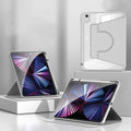 2 in 1 Acrylic Split Rotating Leather Tablet Case, For iPad 11th Gen 2025 A16