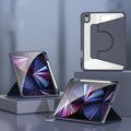 2 in 1 Acrylic Split Rotating Leather Tablet Case, For iPad 11th Gen 2025 A16
