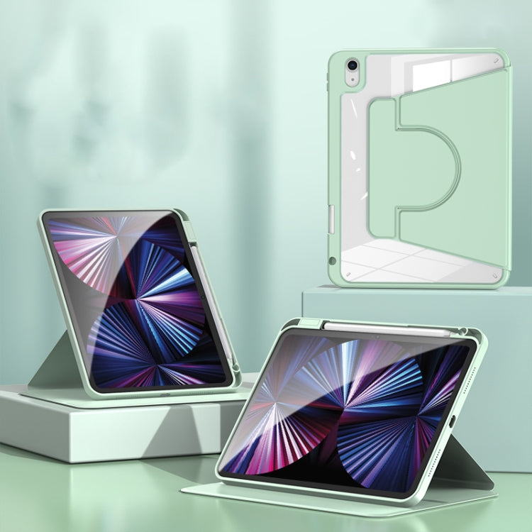 2 in 1 Acrylic Split Rotating Leather Tablet Case, For iPad 11th Gen 2025 A16