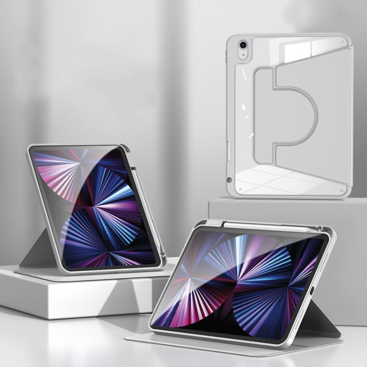 2 in 1 Acrylic Split Rotating Leather Tablet Case, For iPad 11th Gen 2025 A16
