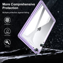 For iPad Air 2 Air 1 Transparent Acrylic Tablet Case