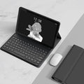 For Lenovo Tab M10 Plus 10.6 3rd Gen 2022 Detachable Bluetooth Tablet Keyboard Leather Case with Mouse