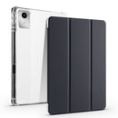 For Lenovo Tab M11 / Lenovo Pad Plus 11.5'' folding Clear TPU Leather Tablet Case with Pen Slot