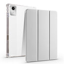 For Lenovo Tab M11 / Lenovo Pad Plus 11.5'' folding Clear TPU Leather Tablet Case with Pen Slot