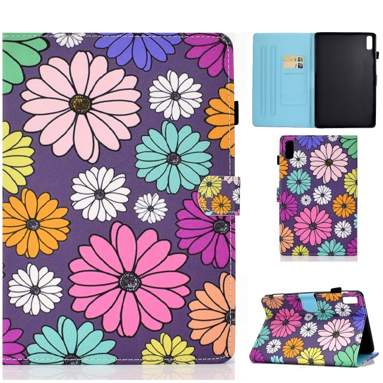 For Lenovo Tab M9 Printed Tablet Cover Leather Case