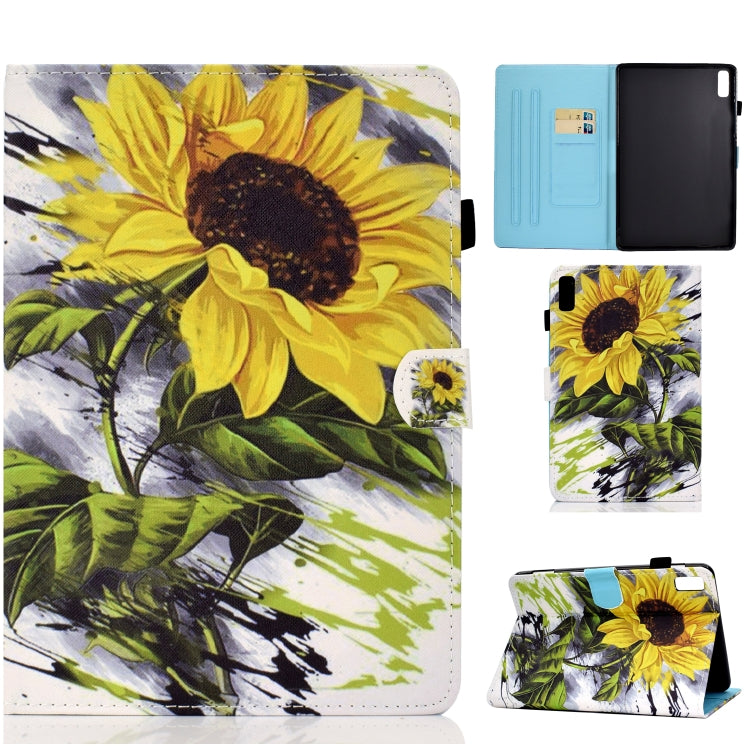 For Lenovo Tab M9 Printed Tablet Cover Leather Case