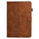 For Lenovo Tab P11 Pro Gen 2 Rhombus Embossed Leather Tablet Case