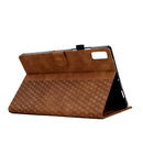 For Lenovo Tab P11 Pro Gen 2 Rhombus Embossed Leather Tablet Case