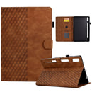 For Lenovo Tab P11 Pro Gen 2 Rhombus Embossed Leather Tablet Case