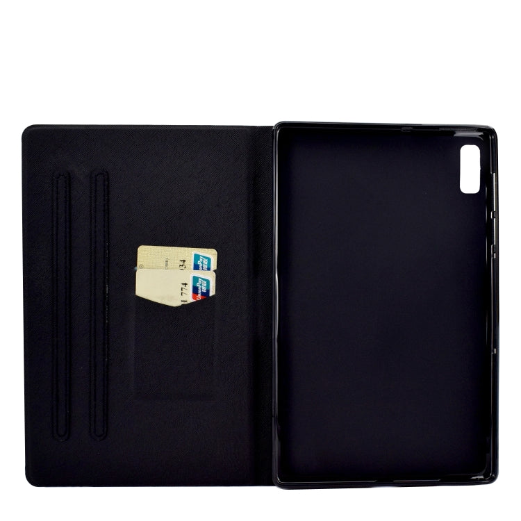 For Lenovo Tab M9 Printed Leather Tablet Case