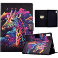 For Lenovo Tab M9 Printed Leather Tablet Case