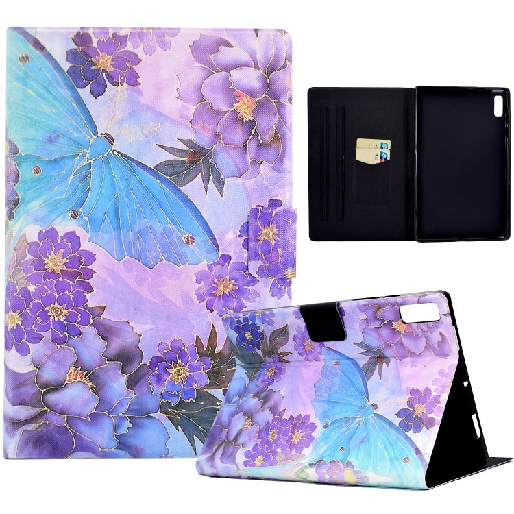 For Lenovo Tab M9 Printed Leather Tablet Case