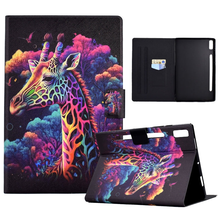 For Lenovo Tab M9 Printed Leather Tablet Case