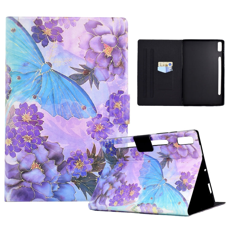 For Lenovo Tab M9 Printed Leather Tablet Case