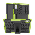 For Lenovo Tab M9 Tire Texture TPU + PC Phone Case with Holder