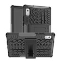 For Lenovo Tab M9 Tire Texture TPU + PC Phone Case with Holder