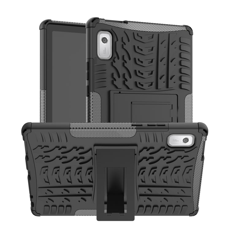 For Lenovo Tab M9 Tire Texture TPU + PC Phone Case with Holder