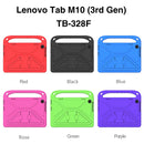 For Lenovo Tab M10 3rd Gen Handle EVA Shockproof Tablet Case with Stand