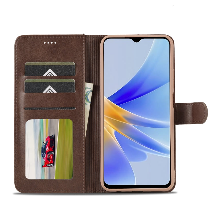 For OPPO A78 5G LC.IMEEKE Horizontal Flip Leather Case