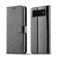 LC.IMEEKE Calf Texture Flip Leather Phone Case, For Google Pixel 6a