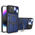 For iPhone 11 Pro Sliding Camera Protector Magnetic Holder Phone Case