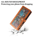 For Google Pixel 9 / 9 Pro Lanyard Zipper Wallet RFID Leather Case