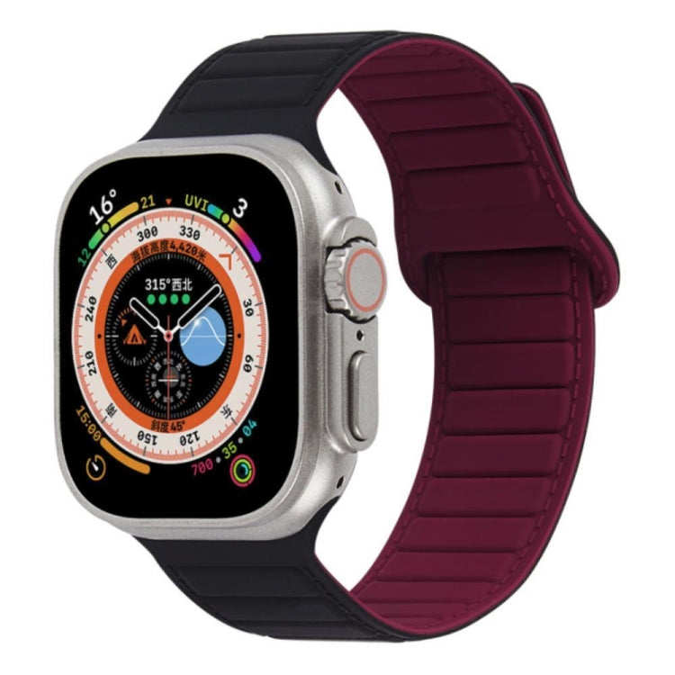 For Apple Watch Series 1-10 Loop Magnetic Silicone Watch Band