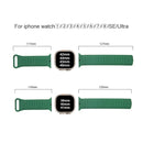 For Apple Watch Series 1-10 Loop Magnetic Silicone Watch Band