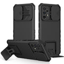 Stereoscopic Holder Sliding Camshield Phone Case For Samsung Galaxy A52 5G
