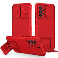 Stereoscopic Holder Sliding Camshield Phone Case For Samsung Galaxy A52 5G