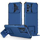 Stereoscopic Holder Sliding Camshield Phone Case For Samsung Galaxy A52 5G